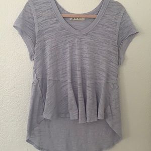 Light purple short sleeve top barley worn